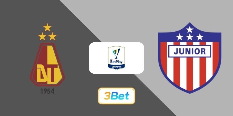 3BET Soi kèo Tolima vs Junior 07h30 ngày 17/12/2025 - VĐQG Colombia